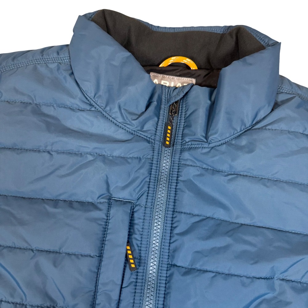 Ariat Rebar Cordura Ripstop Lightweight Insulated Vest Blue Womens XXL 10062723
